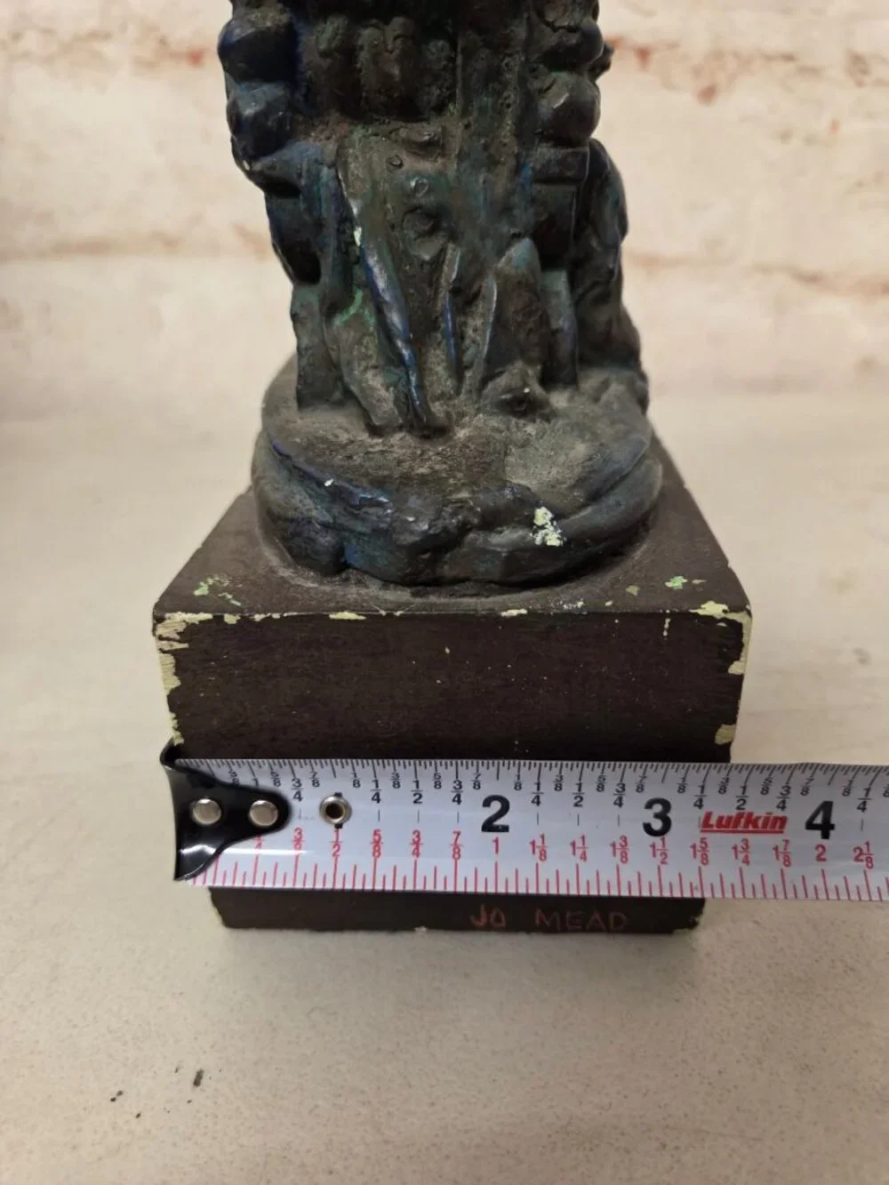 Vintage Chalkware Mother & Child 9